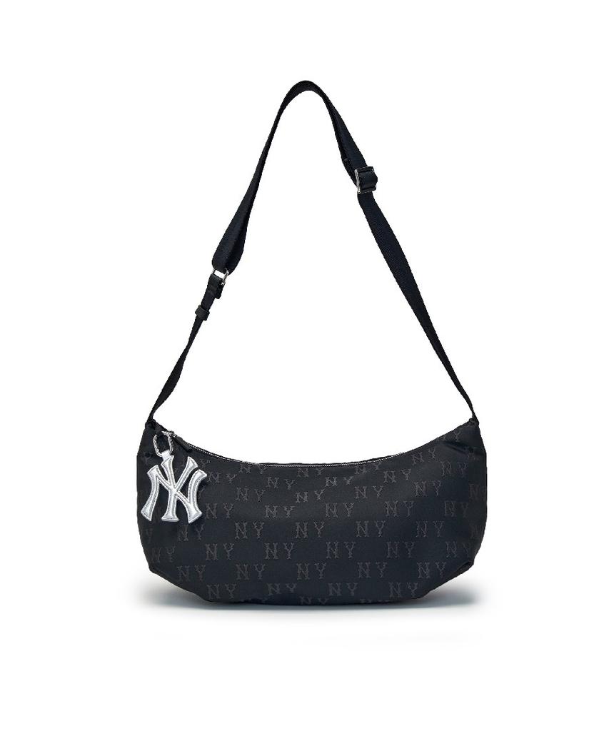 Mlb Classic Monogram Sportive Crossbody Bag Ny (Black)