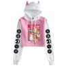 Felpa Anime Jibaku Shonen Hanako-kun con Orecchie da Gatto - Felpa Casual Unisex
