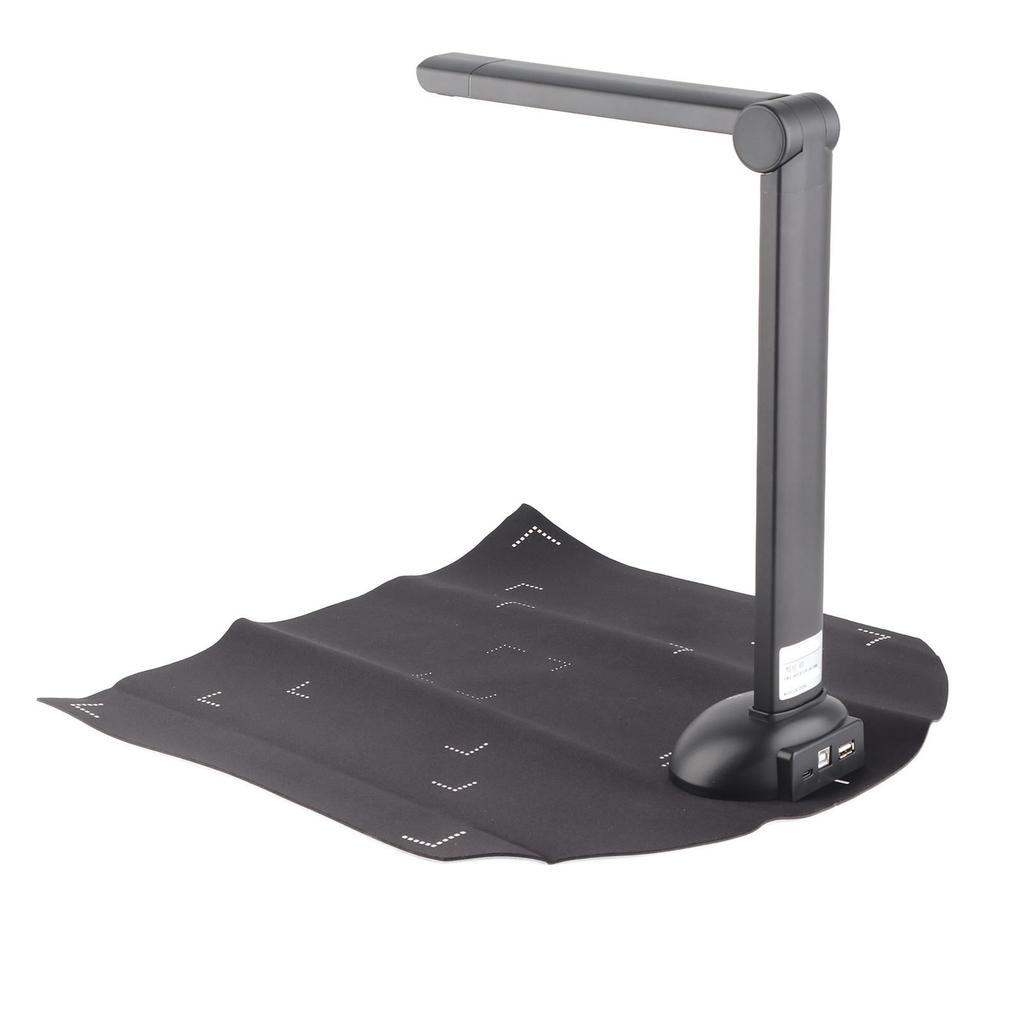 Book Scanner Camera 10MP Multi Language OCR Real Time Projection A3 A4 Foldable Portable USB Document Camera Scanner