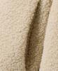 Dimitri Black Balaclava Slash Hood Zip-Up_Sherpa Fleece Beige