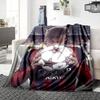 Legends Made Not Born printed flannel breathable and warm blanket, a stylish home gift, suitable for home, office and bedspread use. 15a14