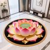 Chinese Lotus Carpet Home Mat Temple Kneeling Worship Lotus Living Room Meditation Mat Living Room