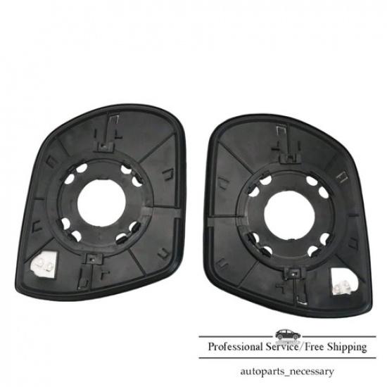 Fit 2007-2012 Hyundai Veracruz 1 Pair Left Right Heated Mirror Glass 87611-3J310