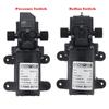 6L/min Elektrische Wasserpumpe Schwarz Micro Hochdruckmembran Selbstansaugende Kühlung DC 12V Für Autowaschwasserpumpensprüher
