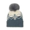 Autumn and winter new wool hat Christmas day snowflake pullover hat imitation mink knitted hat women 2025