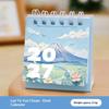 2027 Floral Desk Calendar Small Portable Design Daily Weekly Monthly Pages Home Office School Use Schedule Organizer