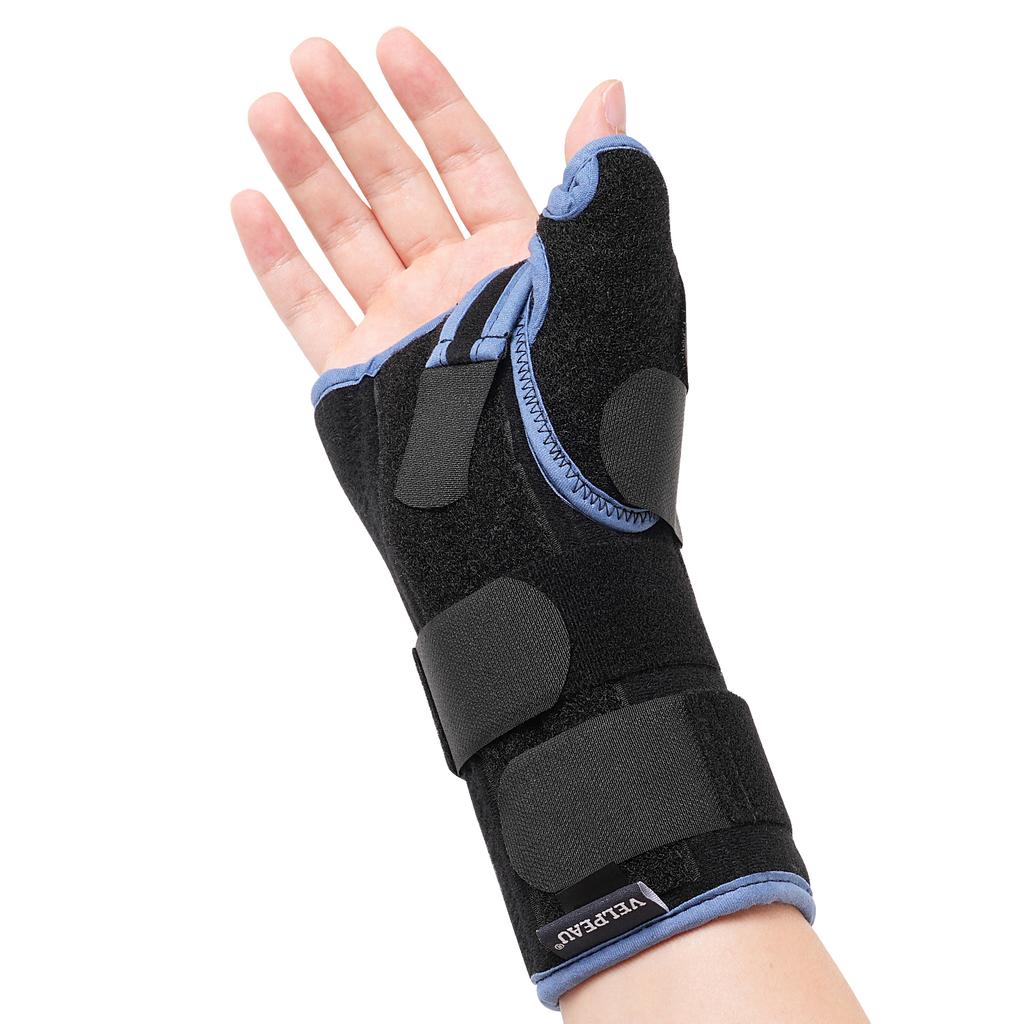 Velpeau Wrist Splint Medical For Carpal Tunnel Pain, Tendonitis And Arthritis, Wrist Brace With Adjustable Thumb Support