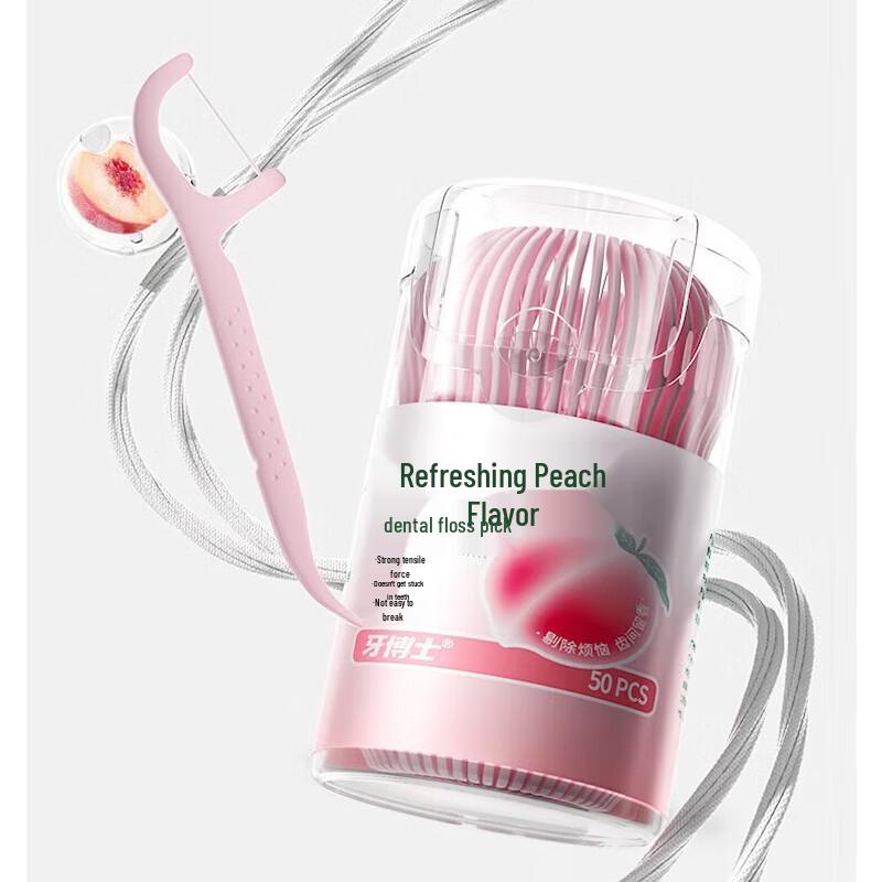 

Dr. Tooth Peach Flavor Dental Floss Picks (250 Count)