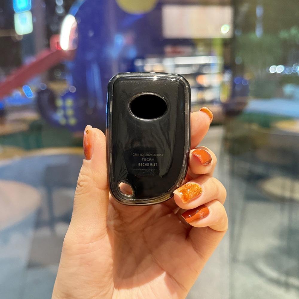 Für Toyota Prado Yaris Vios Previa Protector Shell Keyless Auto Zubehör 2 3 Tasten TPU Auto Schlüssel Fall Abdeckung