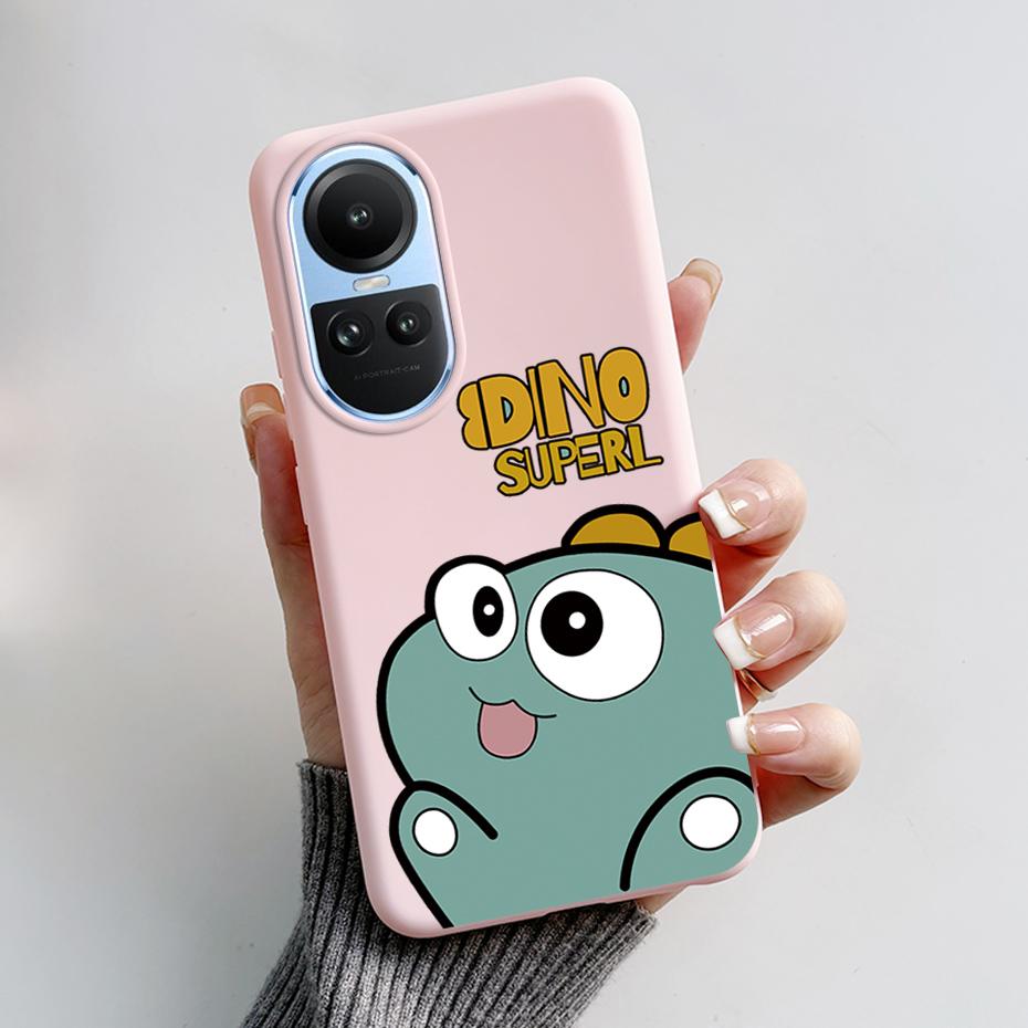 

For OPPO Reno 10 5G CPH2531 Case Stylish Pattern Soft Silicone Phone Cases for Oppo Reno10 Pro Global 2023 CPH2525 Back Cover Reno 10 Pro 5G