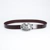 Trendy Men's Retro Cowhide Leather Belt - Genuine Casual Style for Trousers