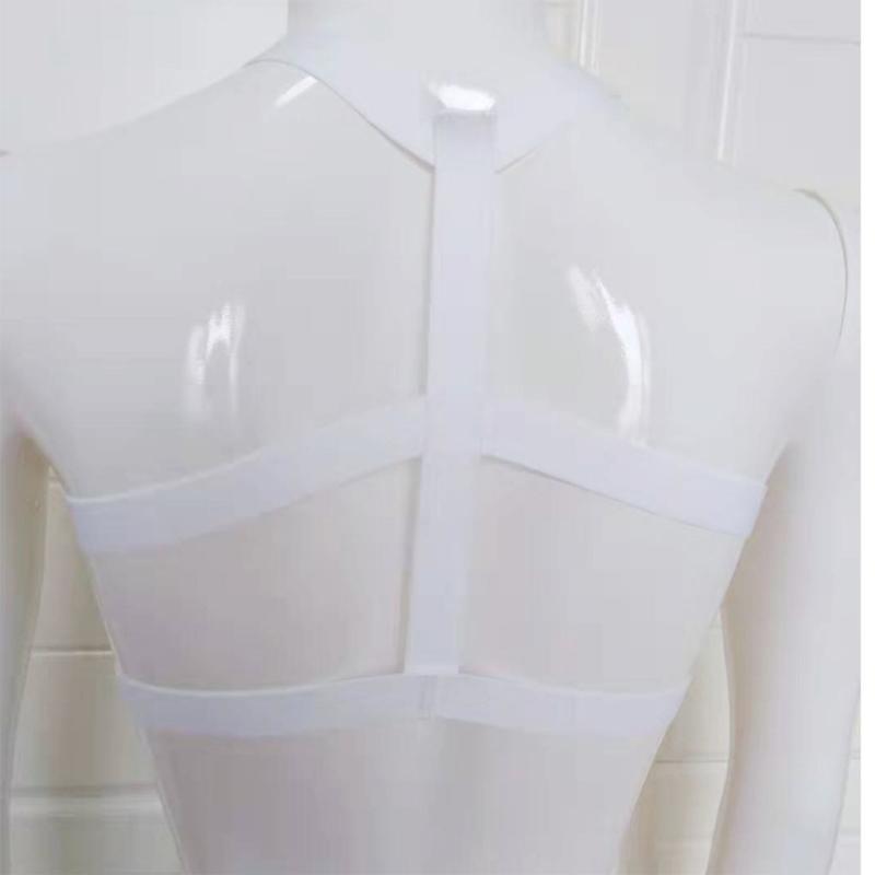 Men Chest Harness Belt Elastic Shoulder Body Strap Raves Cosplay Costume Halter Belt Muscles Protector for Men Gifts