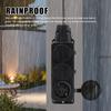 16A 250V EU Wasserdichte Steckdose mit Regenschutz Außenbereich Industrie Steckdose 1/2/3-fach Kabellose Verlängerungssteckdose Steckdosenleiste IP54