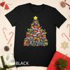 Dachshund Christmas Tree Dog Xmas Gift Santa Boys Kids Girls Unisex T-shirt