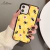 Bees Phone Case for iPhone 11 12 13 14 Pro Max Mini X XR XS SE 2020 5 6S 7 8 Plus Samsung Galaxy S21 S22 Cover Shell