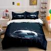 Design tourbillonnant de ballon de football. Ensembles de literie Ensembles de housses de couette Housses de couette Taies d'oreiller(1 * Housse de couette 2 * Taies d'oreiller sans couette)