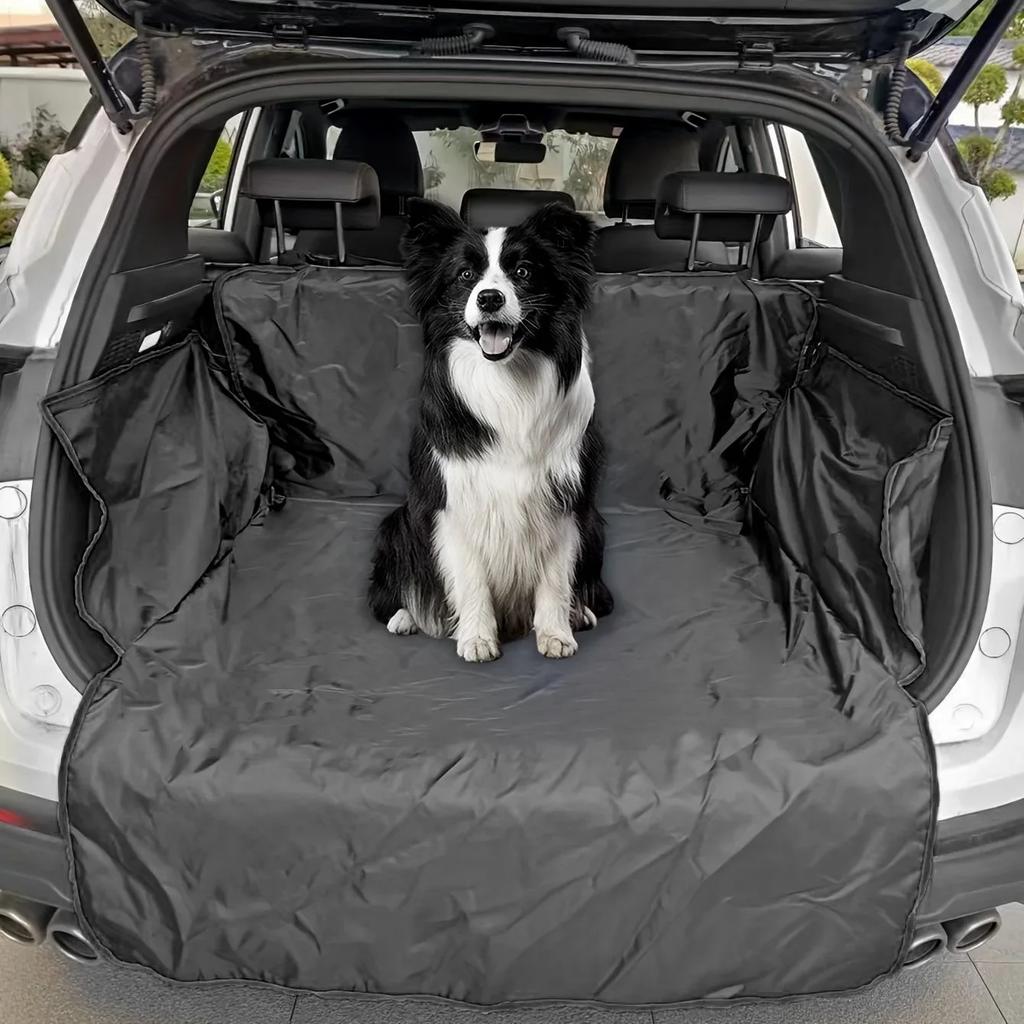 Car Trunk Pet Mat Dog Extension Board - Waterproof Scratch-Proof Anti-Dirt Seat Pad Removable Washable for SUV Sedan Vehicle