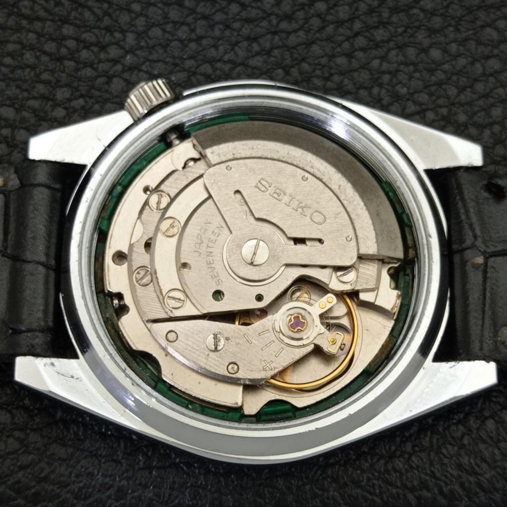 JAPAN VINTAGE REFURBISHED SEIKO 5 AUTOMATIC 6309A MENS SILVER WATCH A441100-4 Sk-a441100
