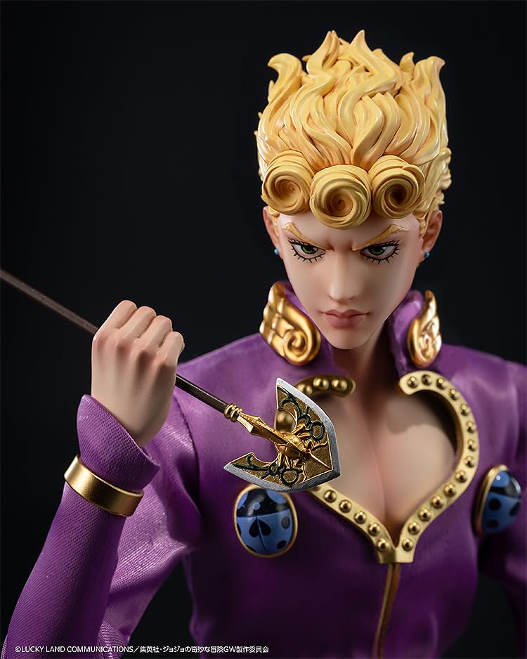 ThreeZero FigZero Anime "JoJo's Bizarre Adventure: Golden Wind" 16 Giorno Giovanna 16 Scale ABS & PVC & POM [cloth Costume] Painted Movable Figure