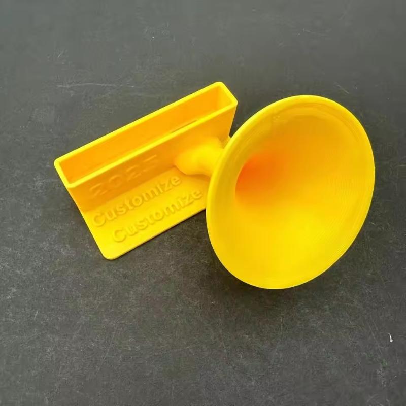 Funny Phone Speaker Holder Plastic With Phone Stand Mobile Phone Loudspeaker Creative Lightweight Desktop Sound Amplifier жёлтый