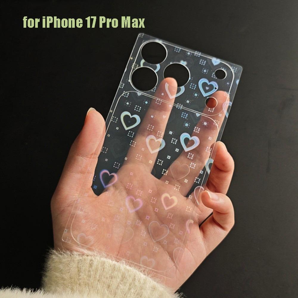 Full Cover Lens Protective Film HD Clear Anti-Shatter Back Screen Protector Clear Anti Scratch for iPhone 17 Pro Max 17Pro