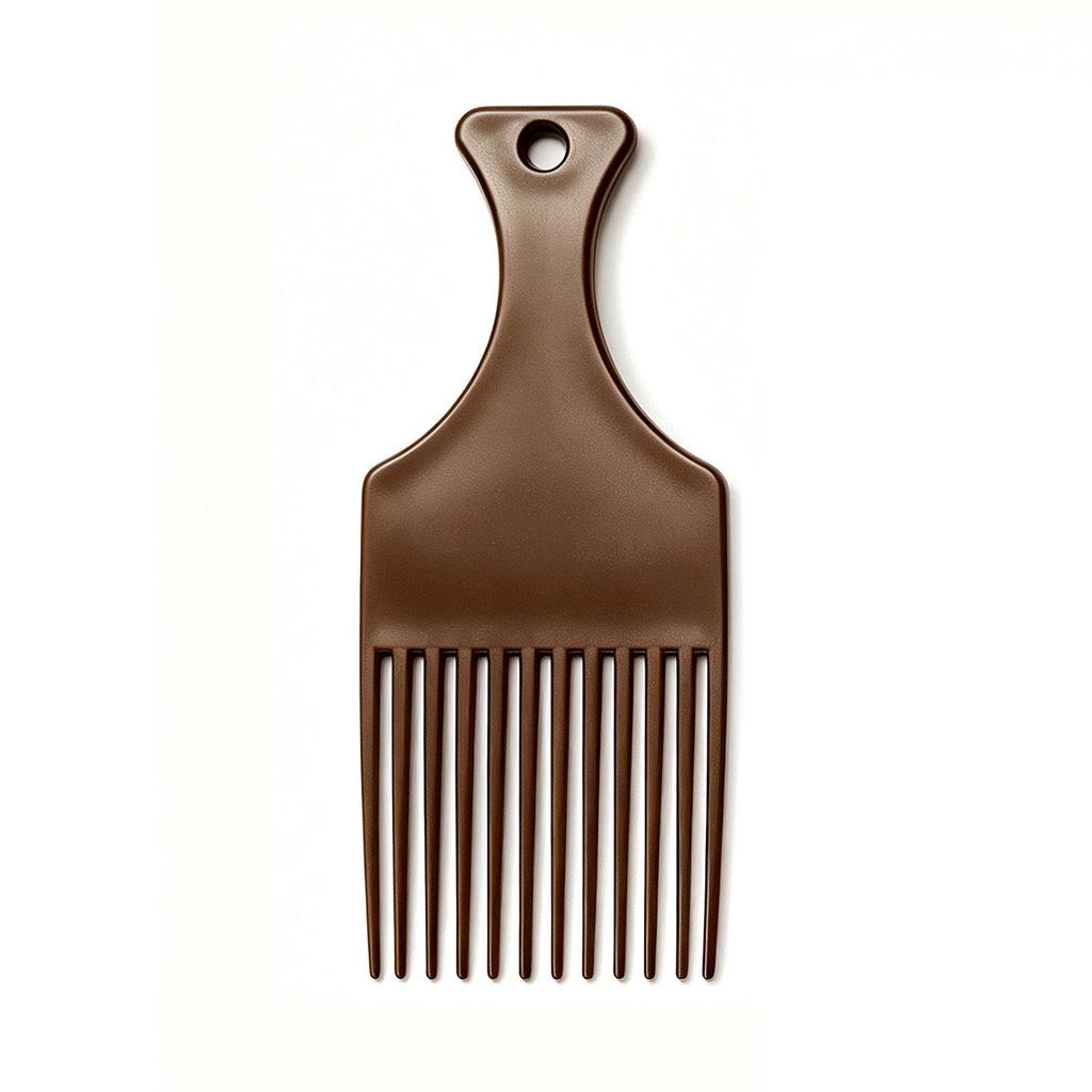 Colorful Anti-Static Plastic Hair Comb Set for Salon & Men's Styling, Including Fork Comb and Hairpin.