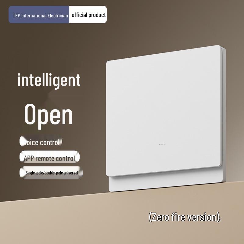 Mijia App-Compatible Ultra-Thin Smart Switch with Bluetooth Mesh 2.0 for Household.