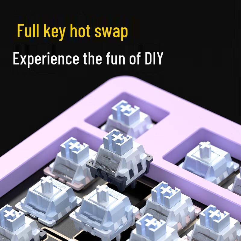 LEOBOG Hi8SE Gasket 75% Tri-Mode Mechanical Keyboard