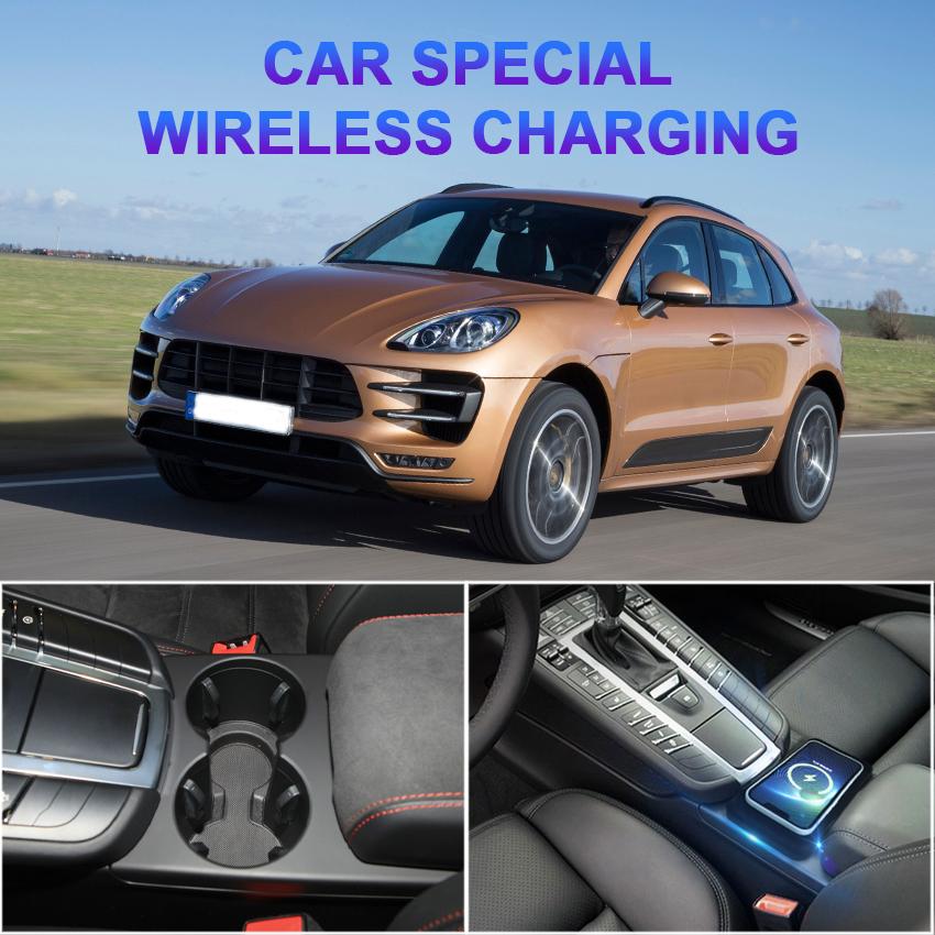 Car QI Wireless Charger Phone Charger Fast Charger Charging Pad