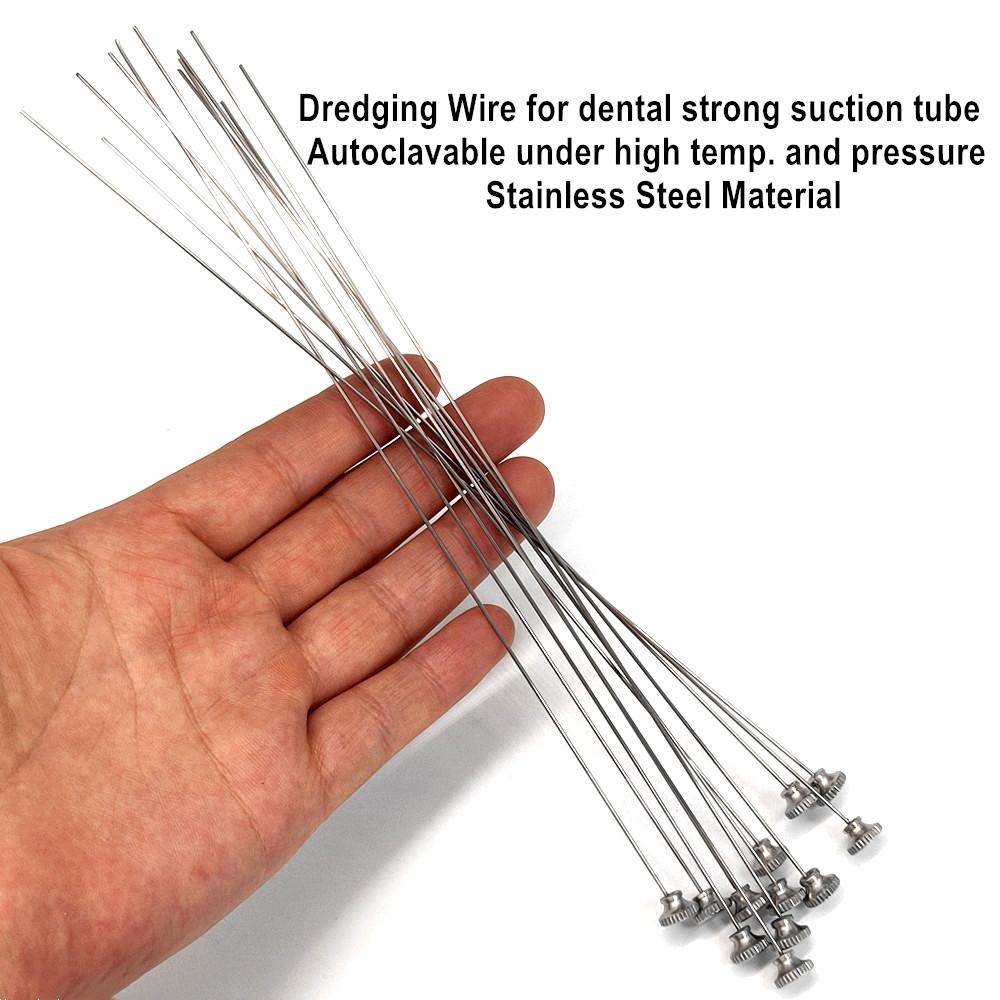 Aspirateur dentaire Ferguson Frazier Tube d'aspiration dentaire en acier inoxydable tube d'aspiration laboratoire chirurgical Tube dentiste outil