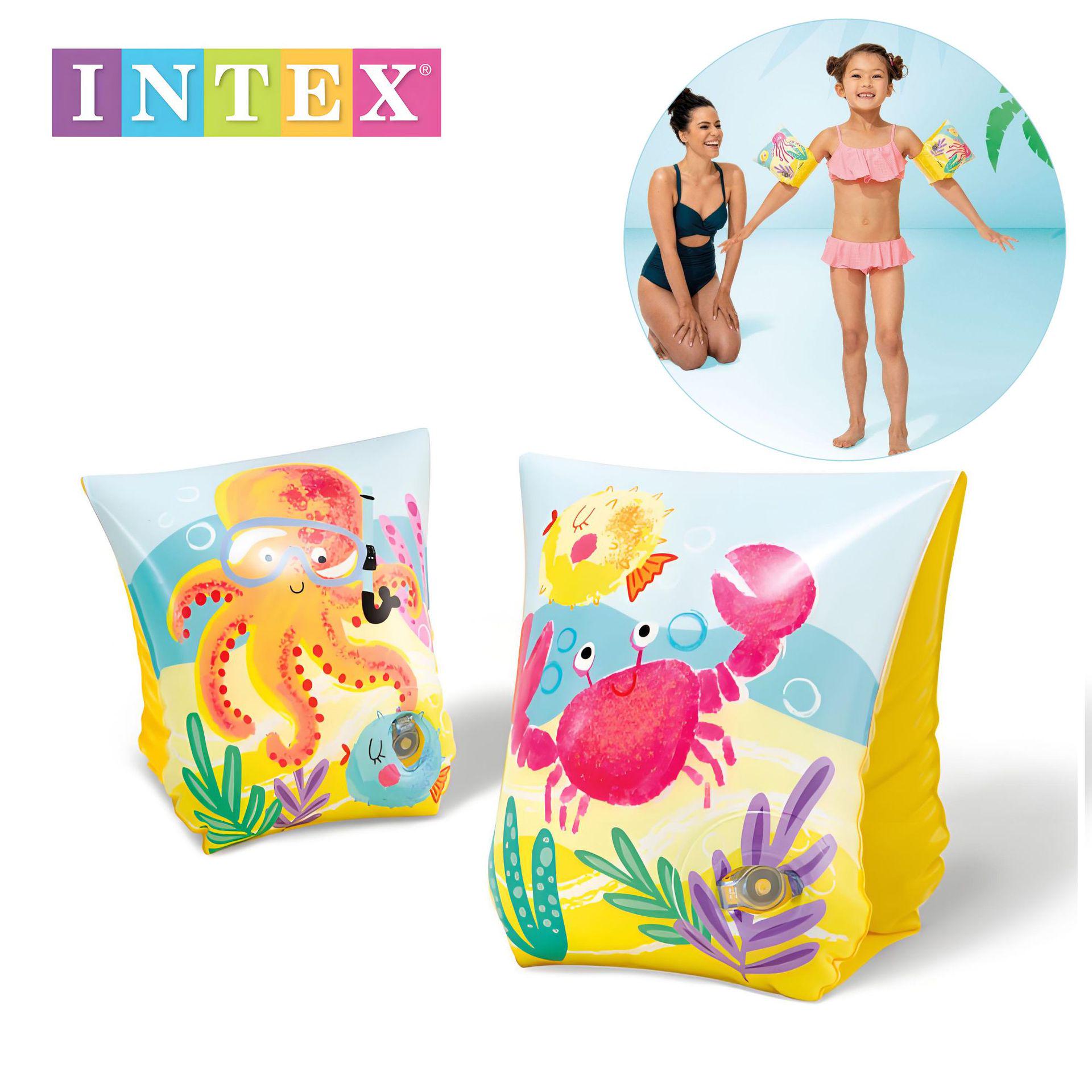 

Детский надувной жилет для плавания и нарукавники Intex - Детское средство для плавания