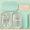 Luxury Beauty Nail Clipper Set 14-Piece Carbon Steel Durable Portable Manicure Tools Custom Logo Plastic Box for Women Nail Art