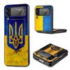 Ukraine Flag Phone Case For Samsung Galaxy Z Flip7 Flip6 5G Flip5 Flip4 Flip3 ZFlip 7 6 3 4 5 Shockproof Back Cover Galaxy Z Fli