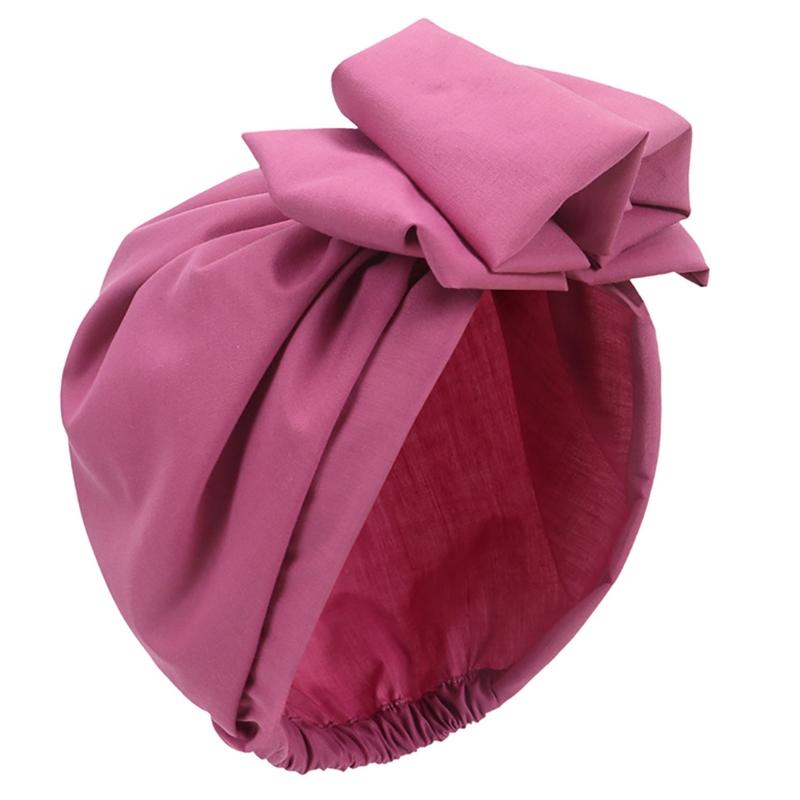 

Large Boho Style for Head Casual Flower Hat Neck Scarf Hair Sleeping Wraps Lightweight Polyester Fiber Hats for Women троянди рожеві кольору
