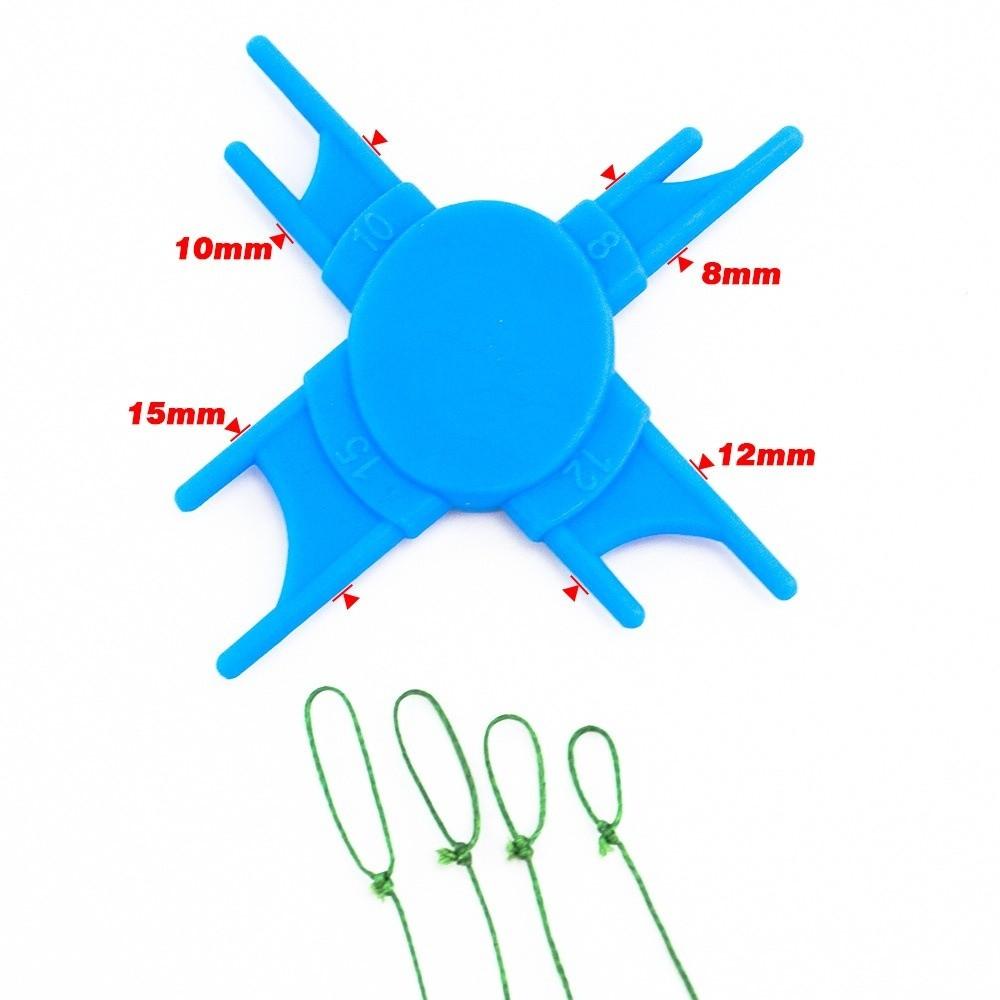 3ks Sizer 8 10 12 15mm Kaprařské nářadí Modrý Method Feeder Příslušenství Vlasový návazec Nářadí pro návazce