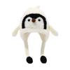 Kids Hat Penguin Design Ear Protection Knit Hat Autumn Winter Lightweight Warm Hat Outdoor