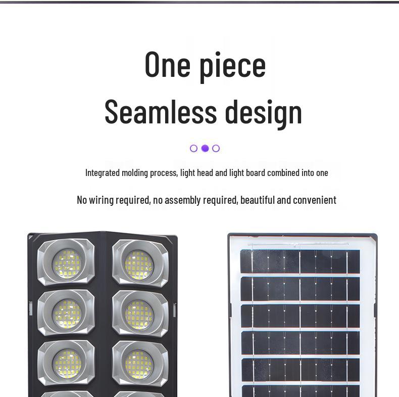 Remote-Control Solar Street & Garden Light with Motion Sensor