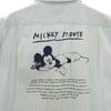 Xlarge Disney Collaboration Made In Japan Back Print Mickey Mouse Short Sleeve Seersucker Shirt Men's Used