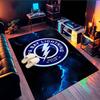 Tampa Bay Hockey Area Rug Suitable for Indoor And Outdoor,Carpets for Kitchens, Homes, Offices, Living Rooms,Home Decor,Christmas Gift