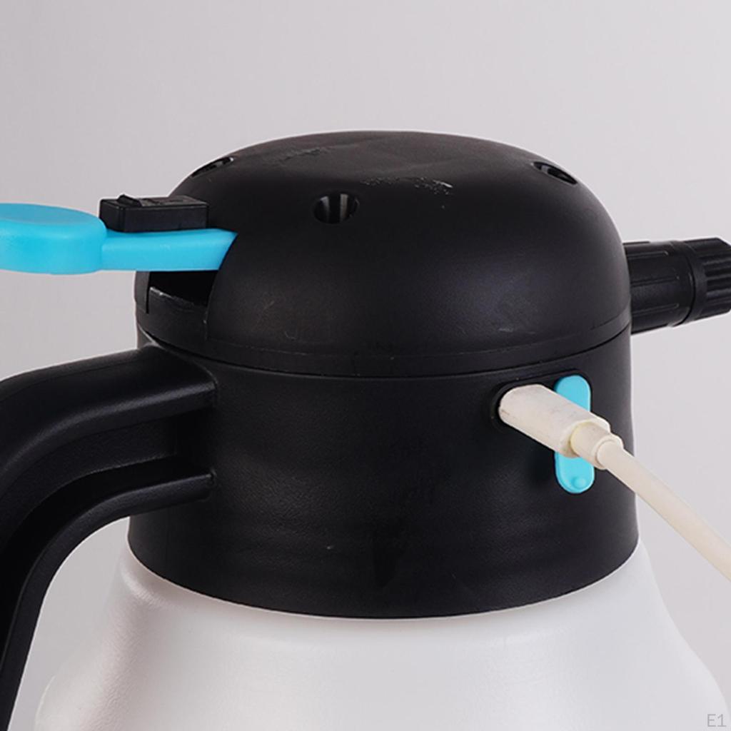 1.8L Electric Foam Spraying Bottle Portable ,Car Wash Bottle, for Gardening Watering