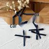 2.5cm Wide Handmade Ribbon Bow Knot for DIY Clothing & Hair Accessories, Card Holders, and Decorations