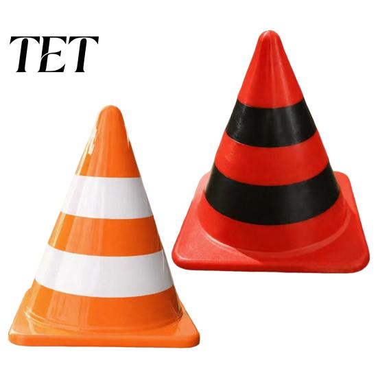 Truck Towing Hitch Plugs Traffic Cone Trailer Cover, Funny Cone-Shaped Ball Cap, Tow Protector UV-Resistant Protective Cover for Balls, SUV Accessory