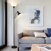 Modern Minimalist Double-Head Floor Lamp with Reading Light