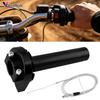 1pc 7/8" 22mm CNC Aluminum Quick Action Throttle Grip Twist Gas Throttle Set with Cable For Dirt Pit Bike 50cc 110cc 125cc ATV Q Throttles 2