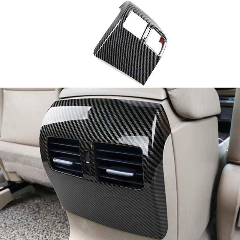For Honda Accord Rear Air Outlet Vent Cover Trim ABS Carbon Fiber 2008 2009-2013