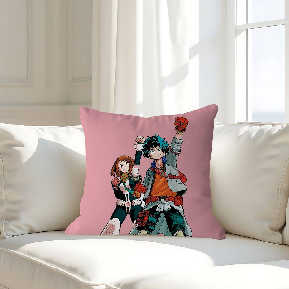 

Моя геройская академия Наволочка Съемная Моющаяся Наволочка – Всесезонный Мягкий Лен 16x16Inch