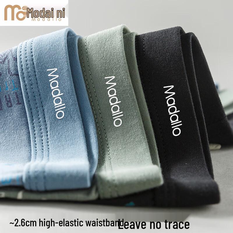 Herren Modal Baumwolle Antibakterielle Boxer Briefs 4er-Pack