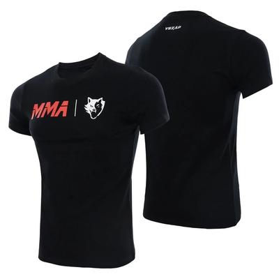 MMA Smíšená bojová umění Čistá bavlna Sportovní trénink Boj UFC Tričko s krátkým rukávem Fitness Zápas Stejné Oblečení na thajský box