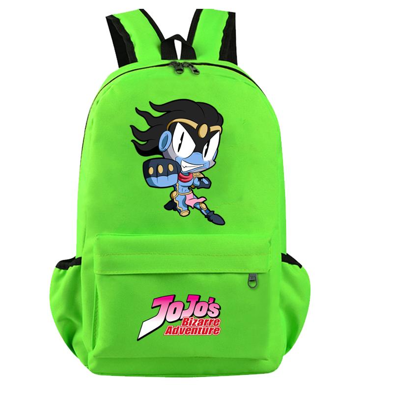 Anime Printed Adventure Backpack for Teen Gift School Bag Canvas Bookbag Girl Kawaii Rucksack Student Back To Schoolbag