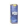 Anches clarinette basse - vandoren - v21 - bte de 5 - force 3.5